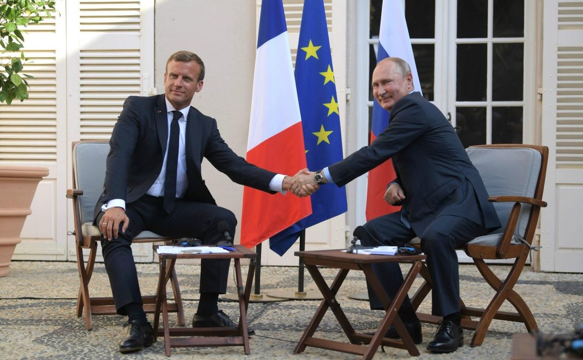 Putin and Macron. Janusz Bugajski about Subverting NATO From Within
