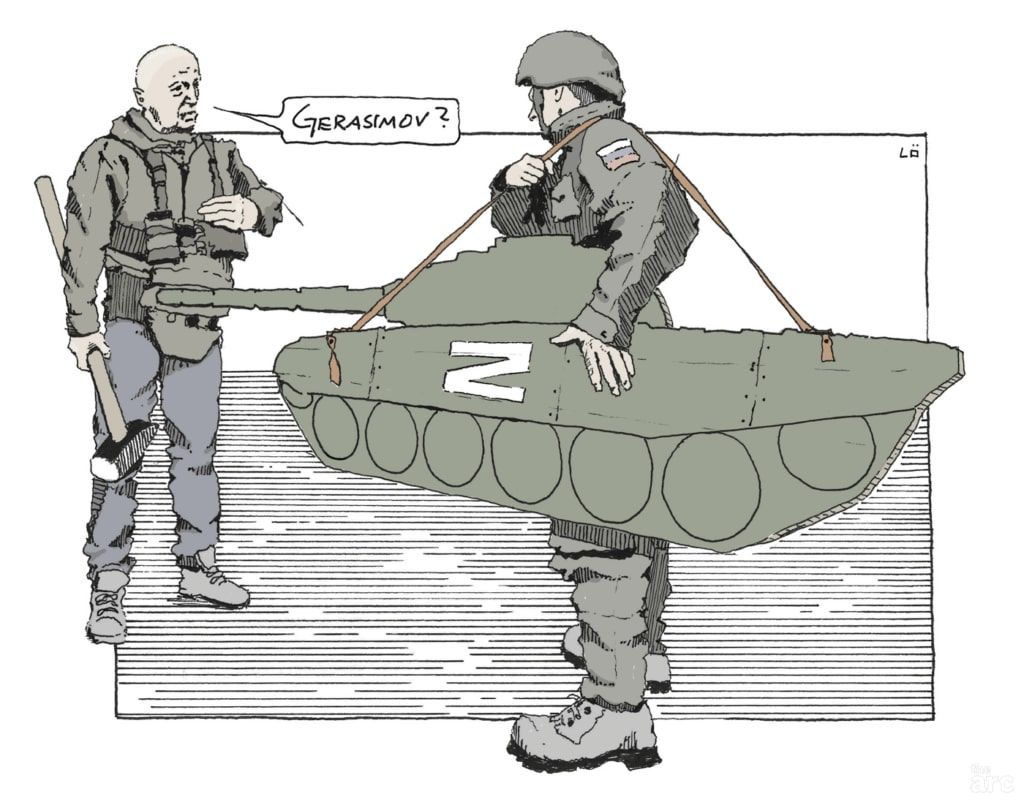 Ukraine and Poland Spearhead Promethean Liberation illustration by Ludvig Ödman 7