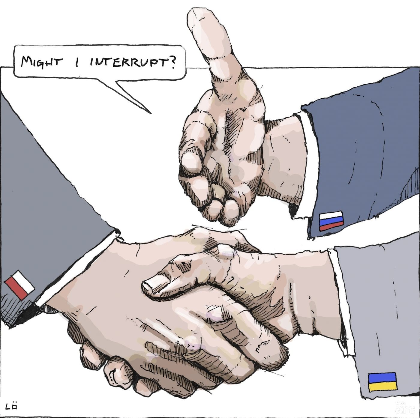 Ukraine and Poland Spearhead Promethean Liberation illustration by Ludvig Odman